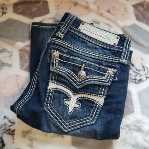 BNWOT Rock Revival Madison Straight Jeans